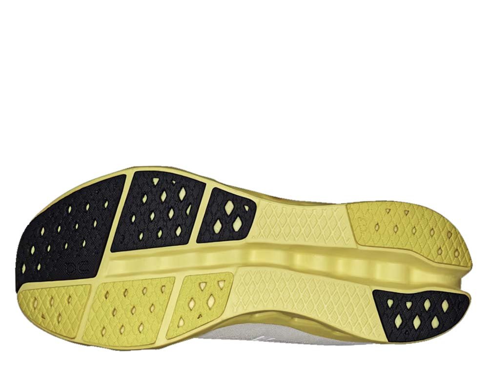 On Cloudsurfer 2 W Grey Yellow Shoes