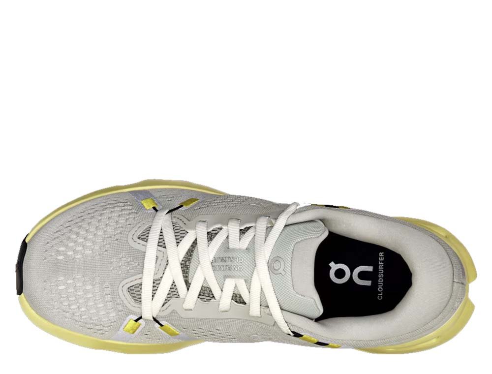 On Cloudsurfer 2 W Grey Yellow Shoes