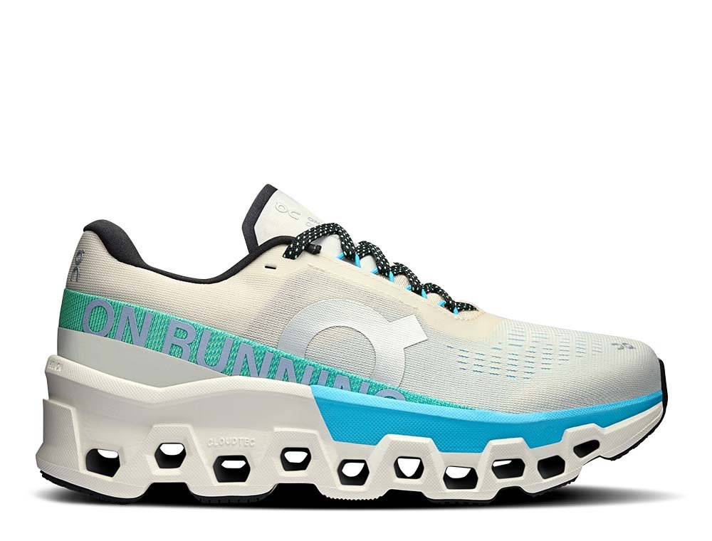 Buty On Cloudmonster 2 W Biało-Niebieskie