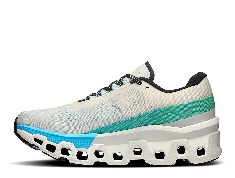 Buty On Cloudmonster 2 W Biało-Niebieskie