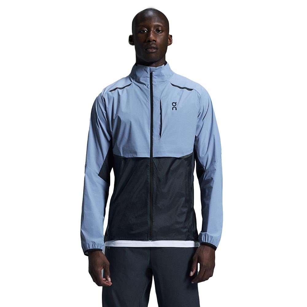 On Weather Jacket M Blue-Navy