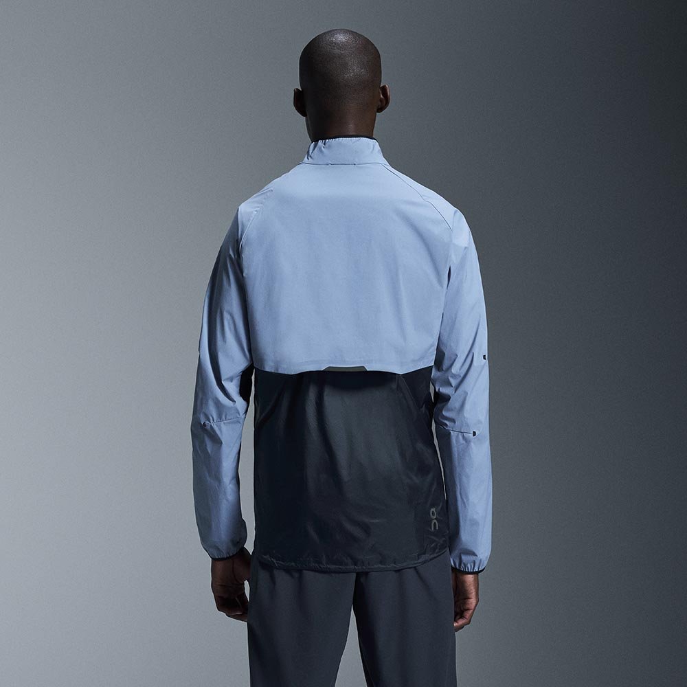 On Weather Jacket M Blue-Navy