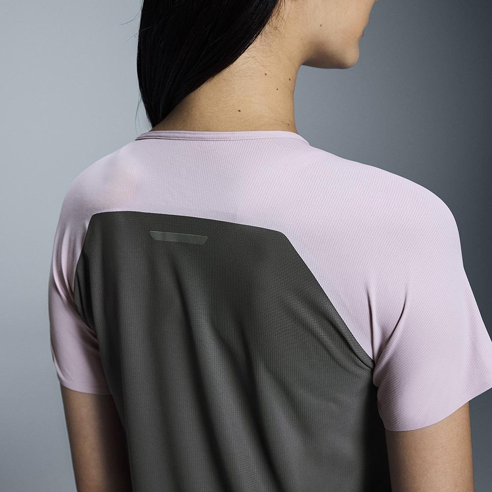 Pe Tricou Performance-W Roz-Gri