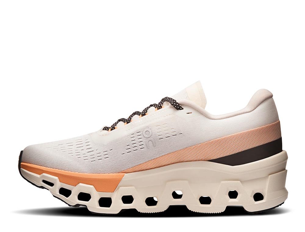 Pantofi Cloudmonster 2 în alb și portocaliu