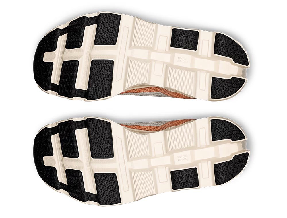 Pantofi Cloudmonster 2 în alb și portocaliu