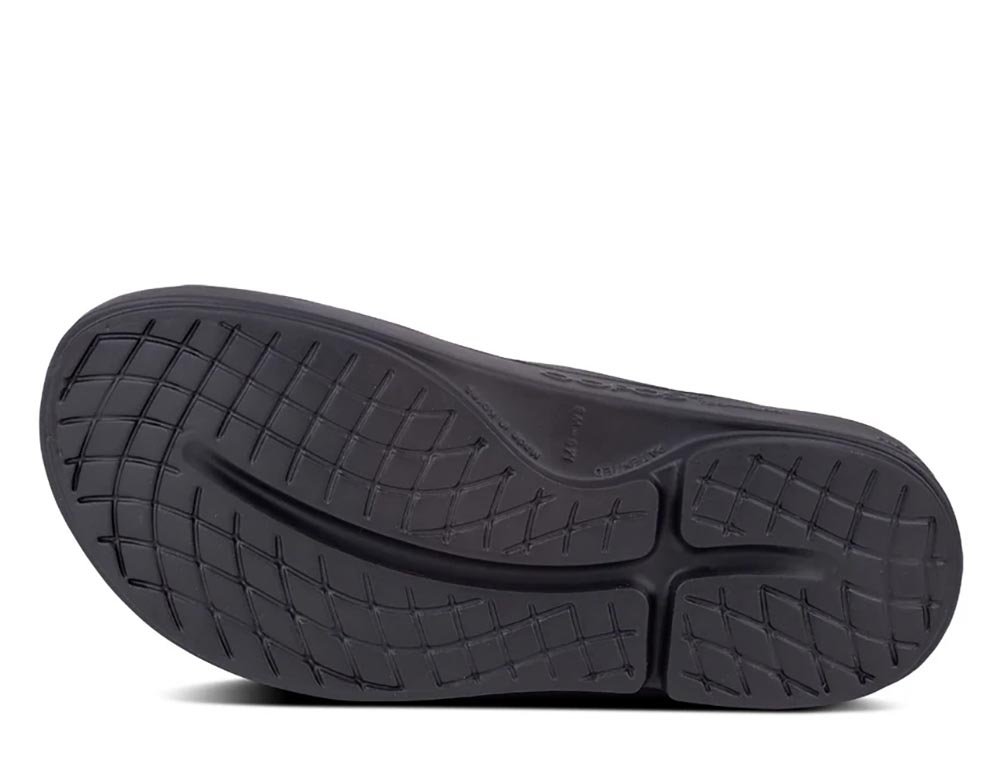 OOFOS OOAHH Black U Flip-flops Negru