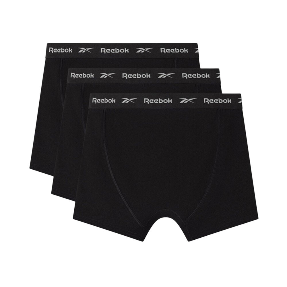 Reebok Boyes 3-Pack boxeri negri