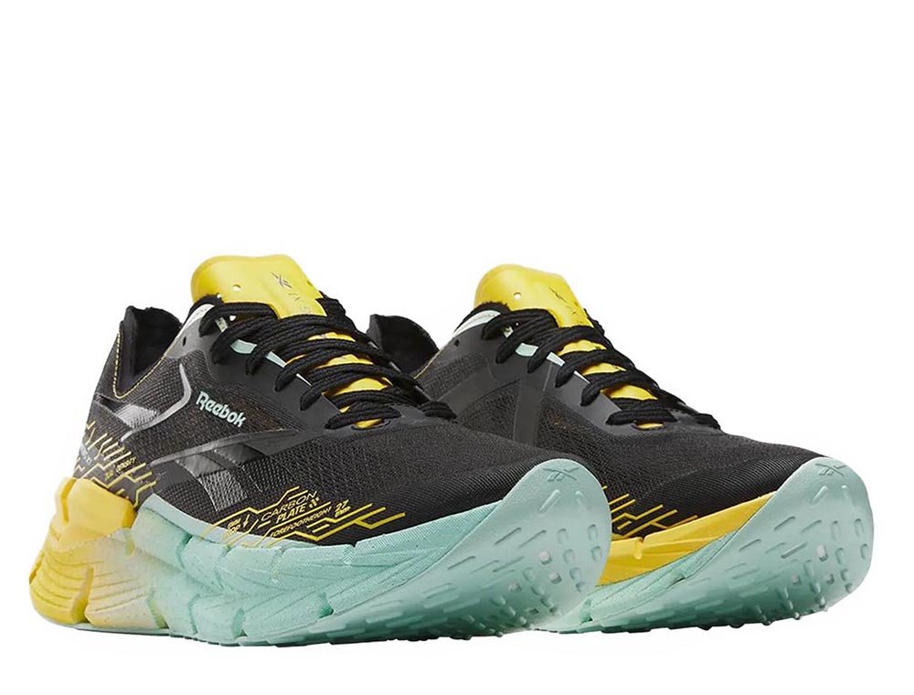 Pantofi Reebok FloatZig X1 M negri și galbeni