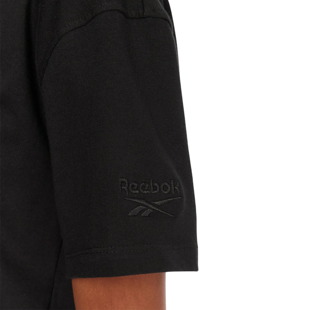 Tricou Reebok X Ewa cu logo mare, model Boxy, negru, femei