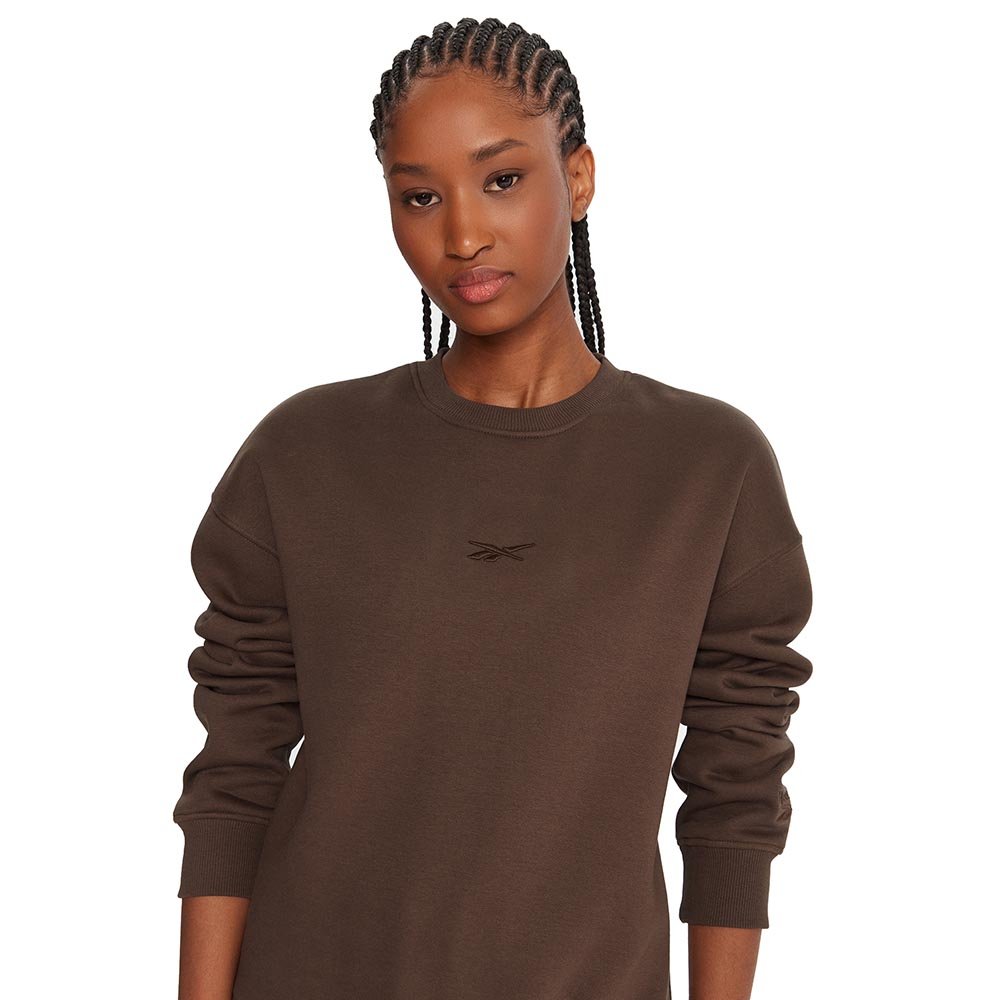 Bluza Reebok x Ewa Chodakowska Crew Sweatshirt W Brązowa