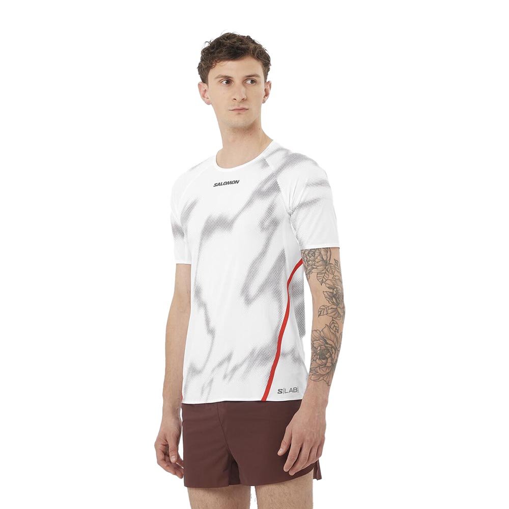 Salomon S/LAB Speed Tee M White-Grey
