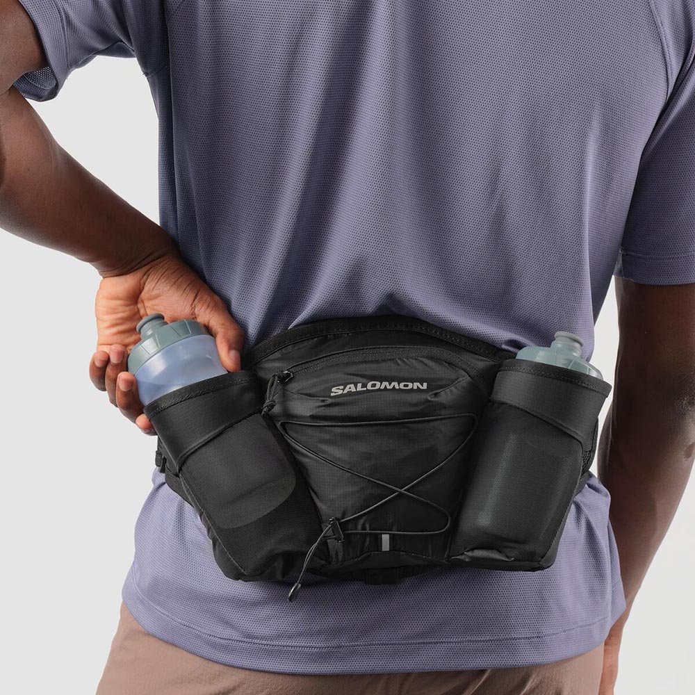 Salomon Cross Belt 2 Bottles Black U Black