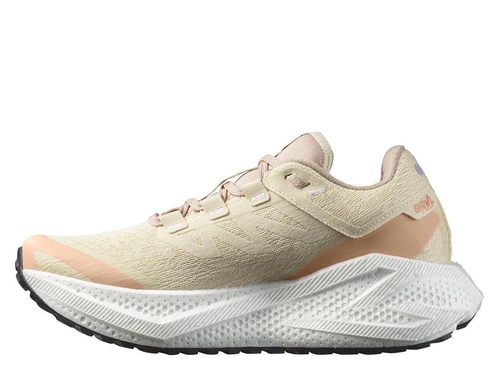 Pantofi Salomon Aero Glide 3 GRVL W bej-verde