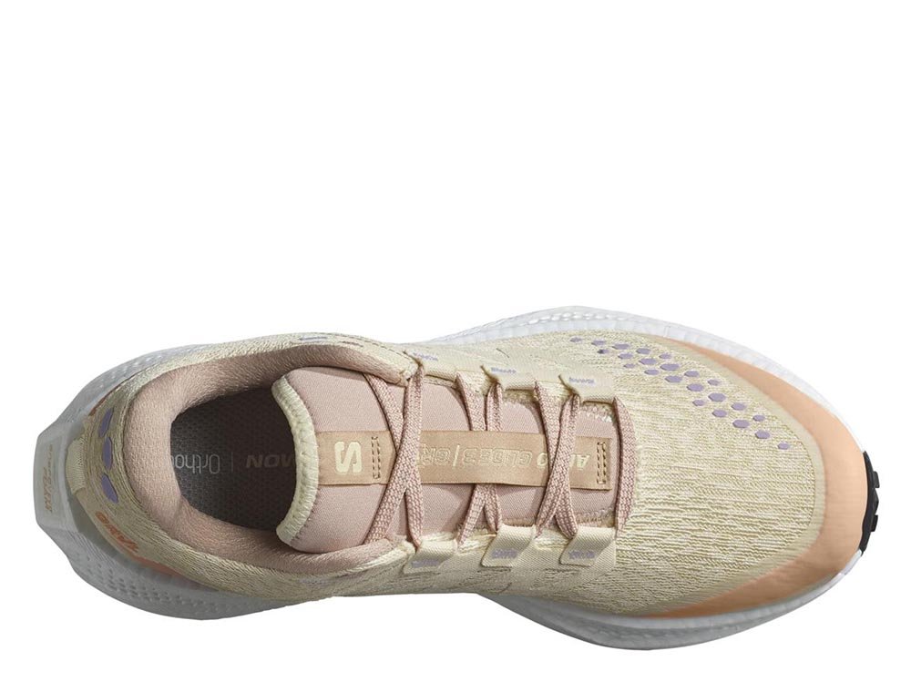 Pantofi Salomon Aero Glide 3 GRVL W bej-verde