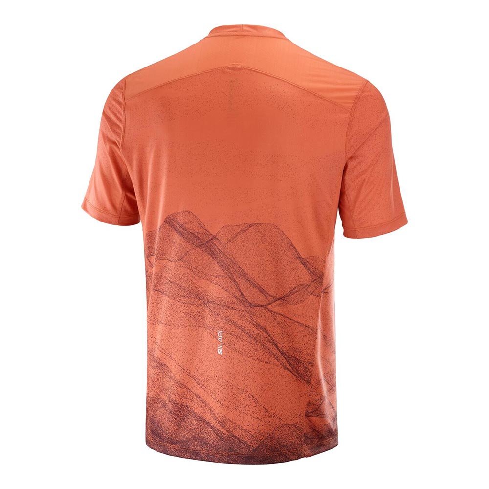 Salomon S/LAB Ultra Print M T-shirt Orange