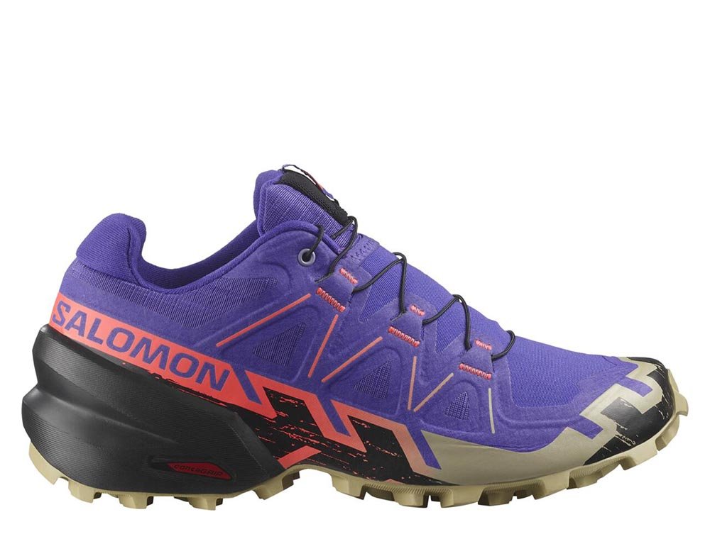 Pantofi Salomon Speedcross 6 W Violet-Portocaliu