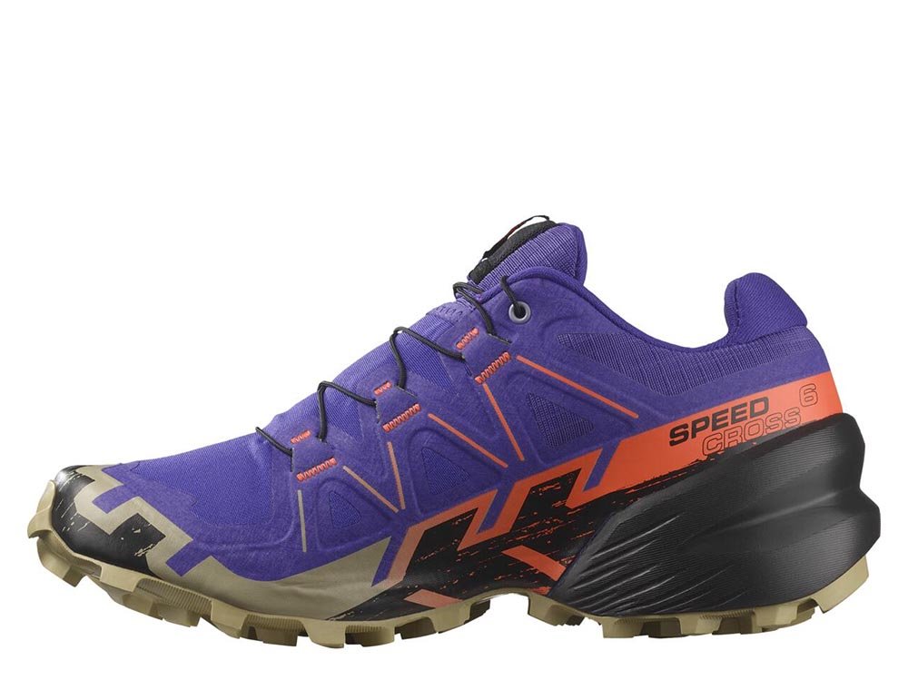 Pantofi Salomon Speedcross 6 W Violet-Portocaliu