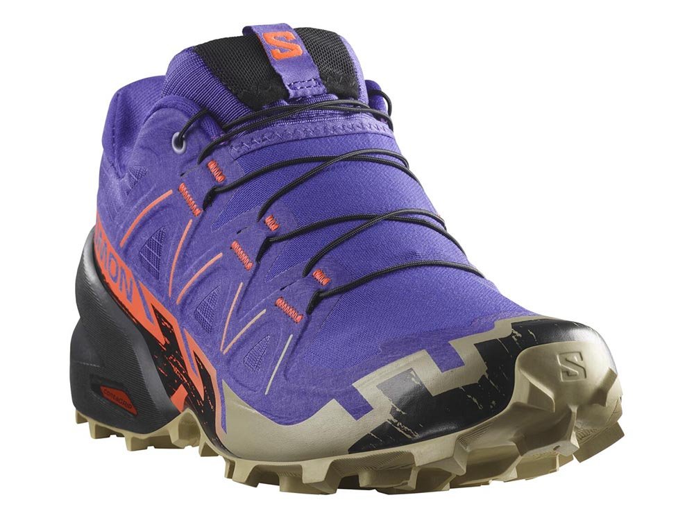 Pantofi Salomon Speedcross 6 W Violet-Portocaliu