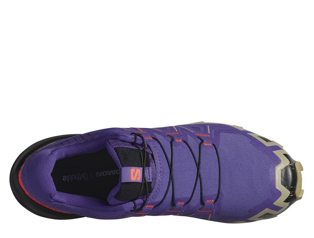 Pantofi Salomon Speedcross 6 W Violet-Portocaliu