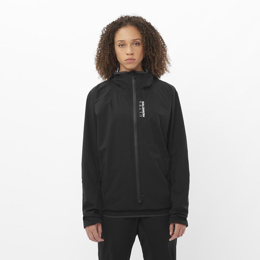 Jachetă Salomon S/Lab Ultra Hybrid Jkt Neagră