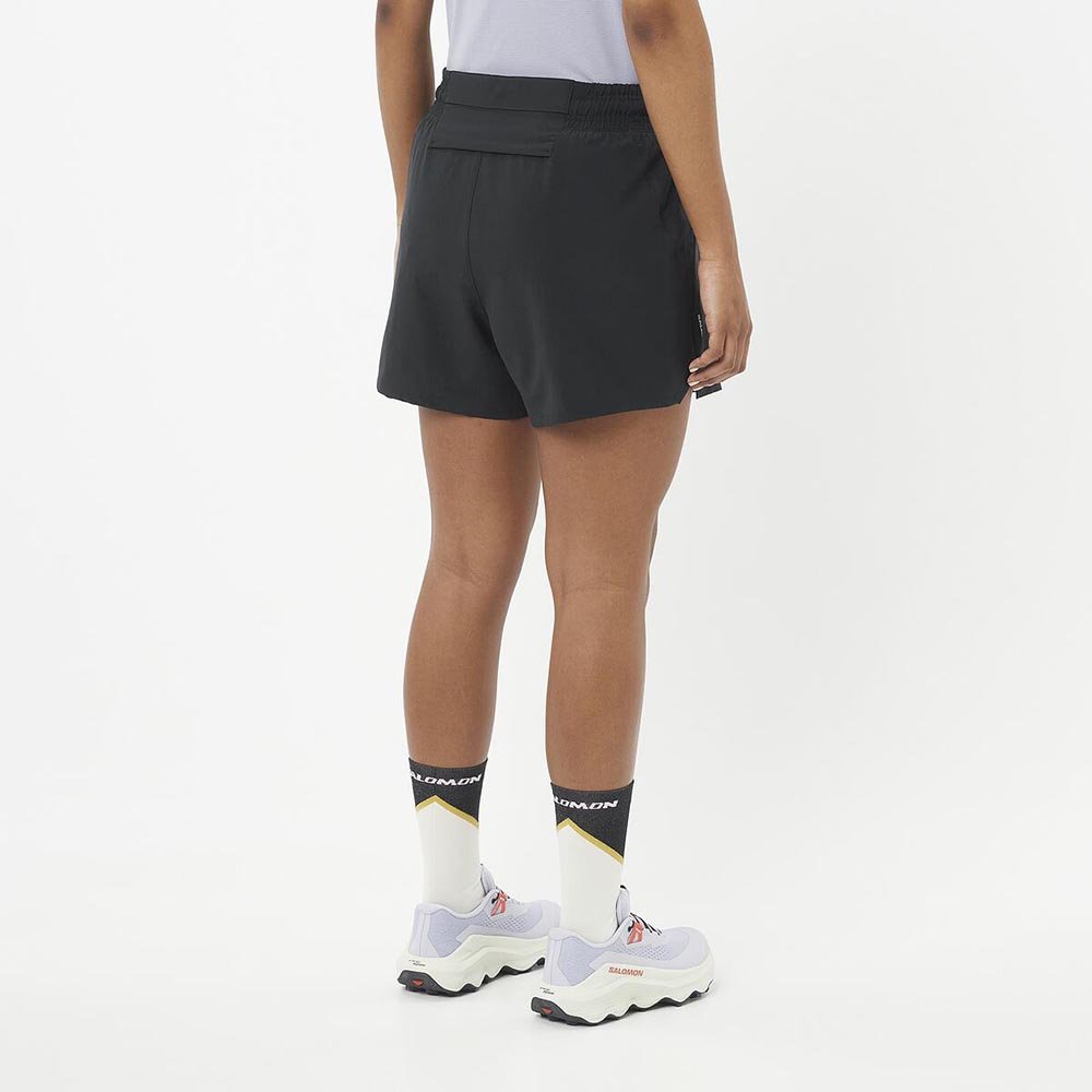 Spodenki Salomon Shakeout Easy 4" W Czarne