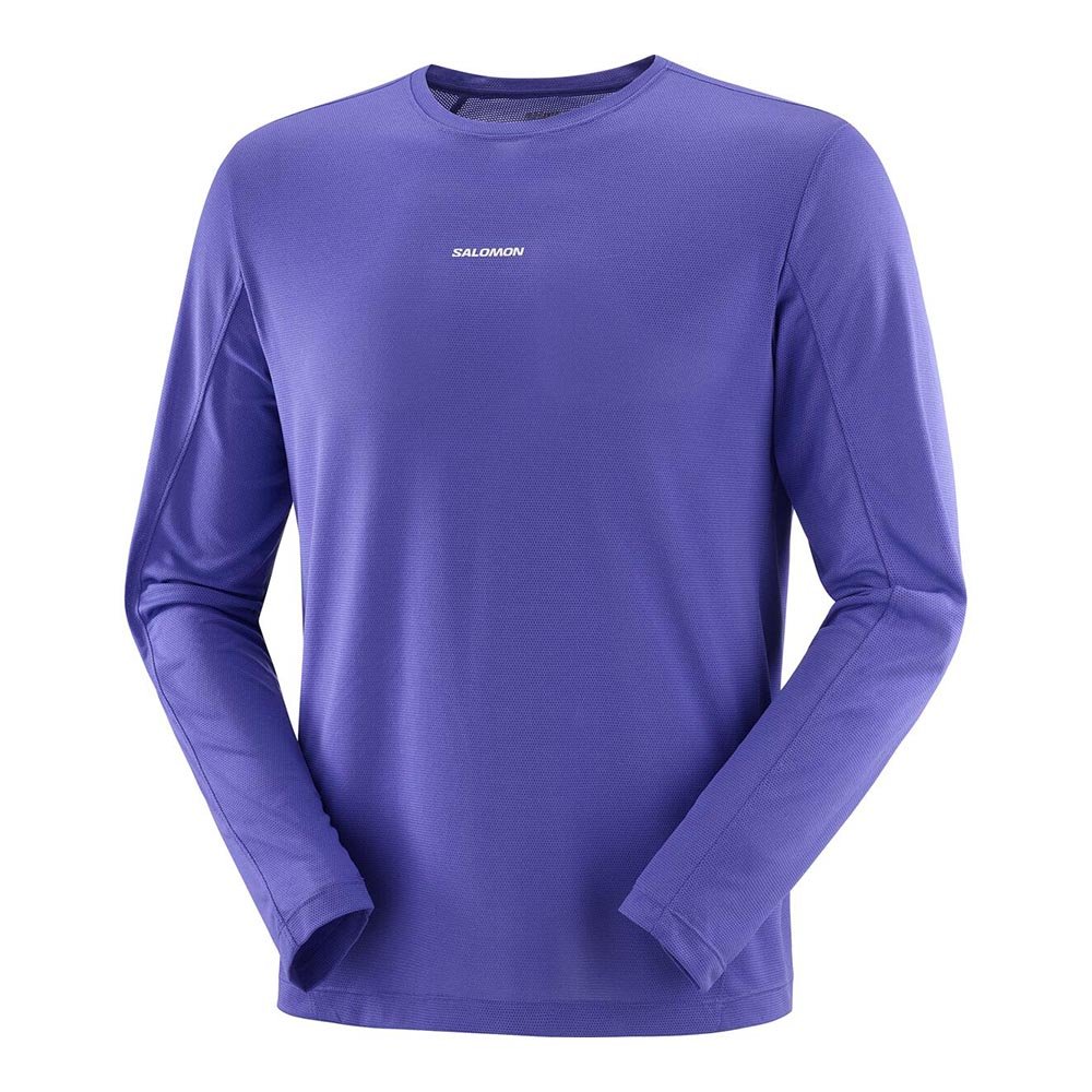 Salomon Shkout Core LS Tee M Violet
