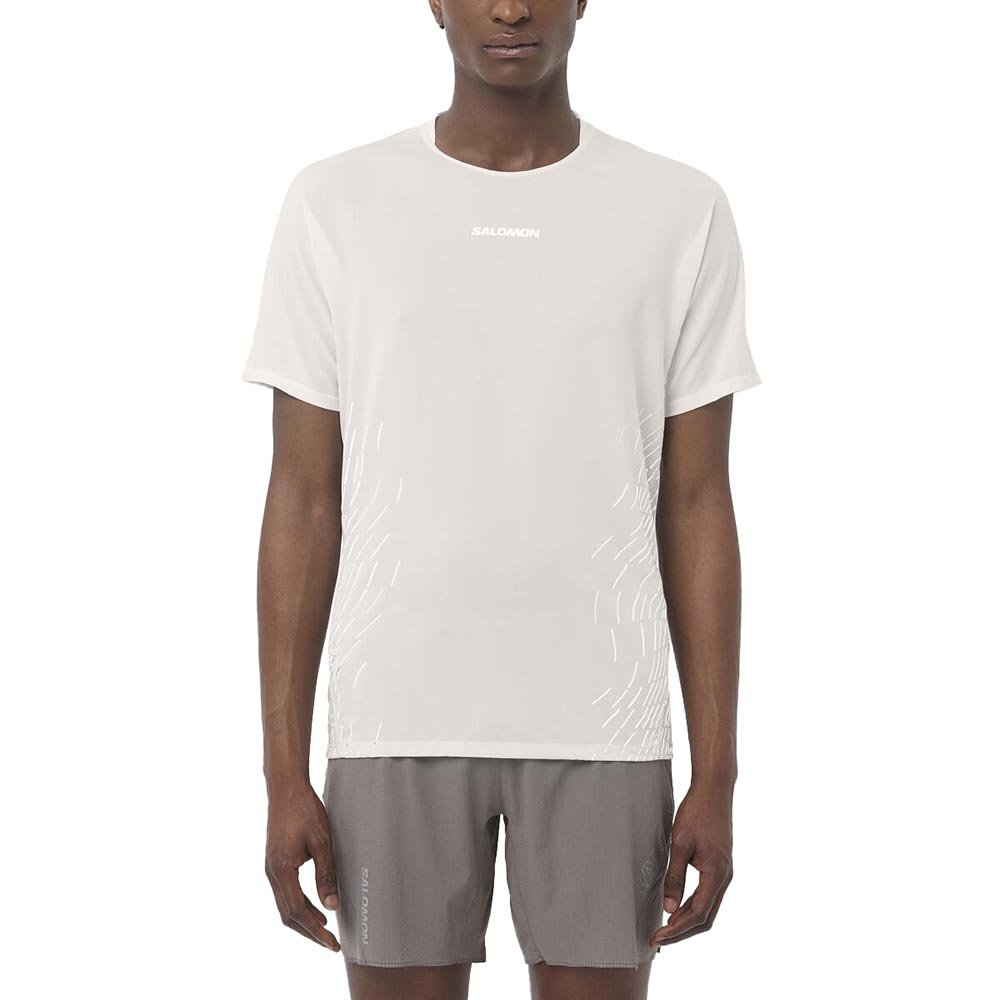 Salomon Sense Aero SS Tee GFX M Alb