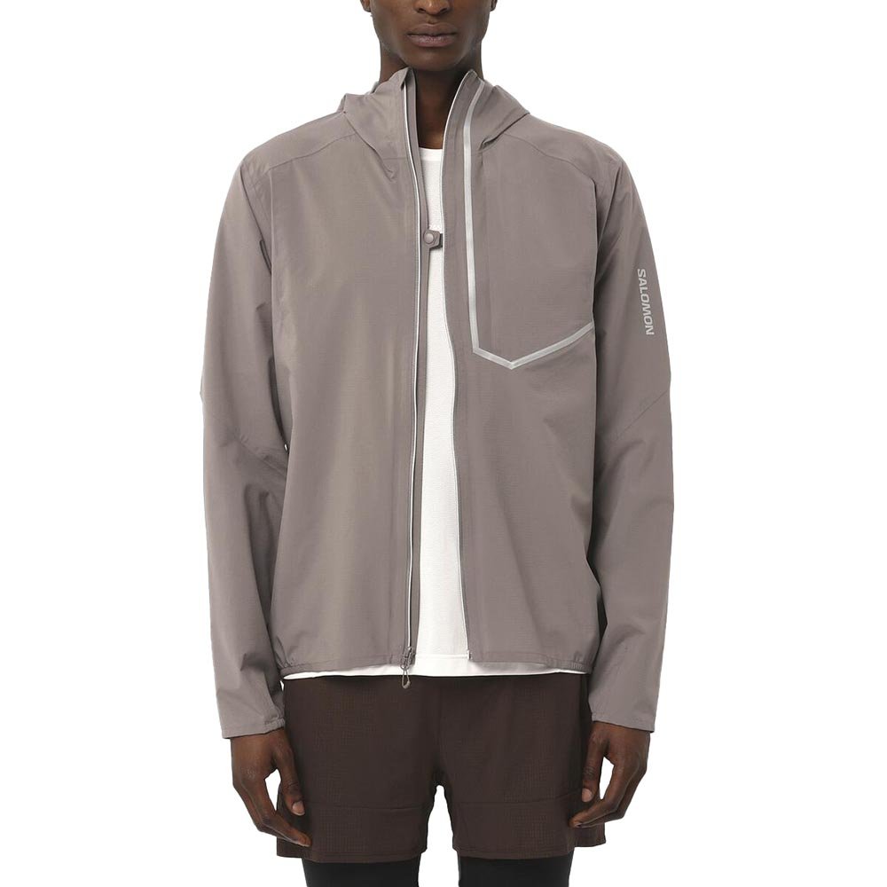 Jachetă Salomon Bonatti Trail M Gri