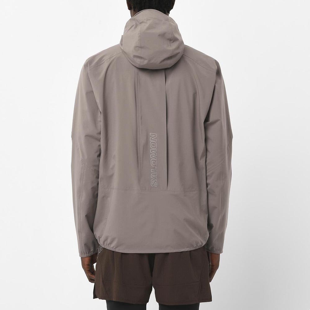 Jachetă Salomon Bonatti Trail M Gri