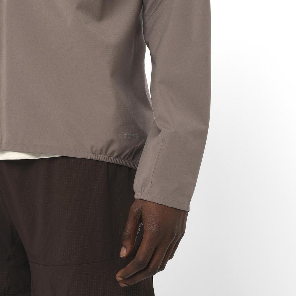 Jachetă Salomon Bonatti Trail M Gri