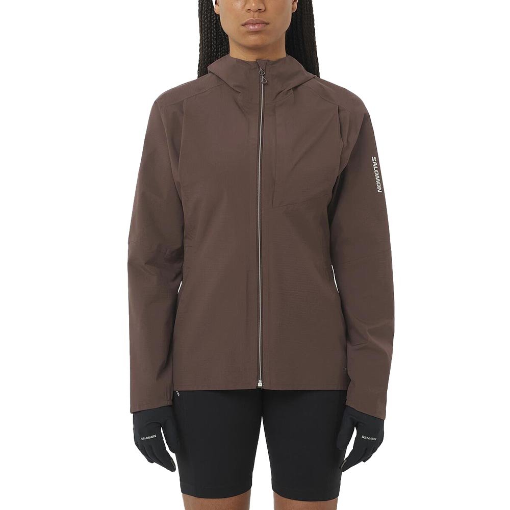 Salomon Bonatti Trail Jacket W Brown