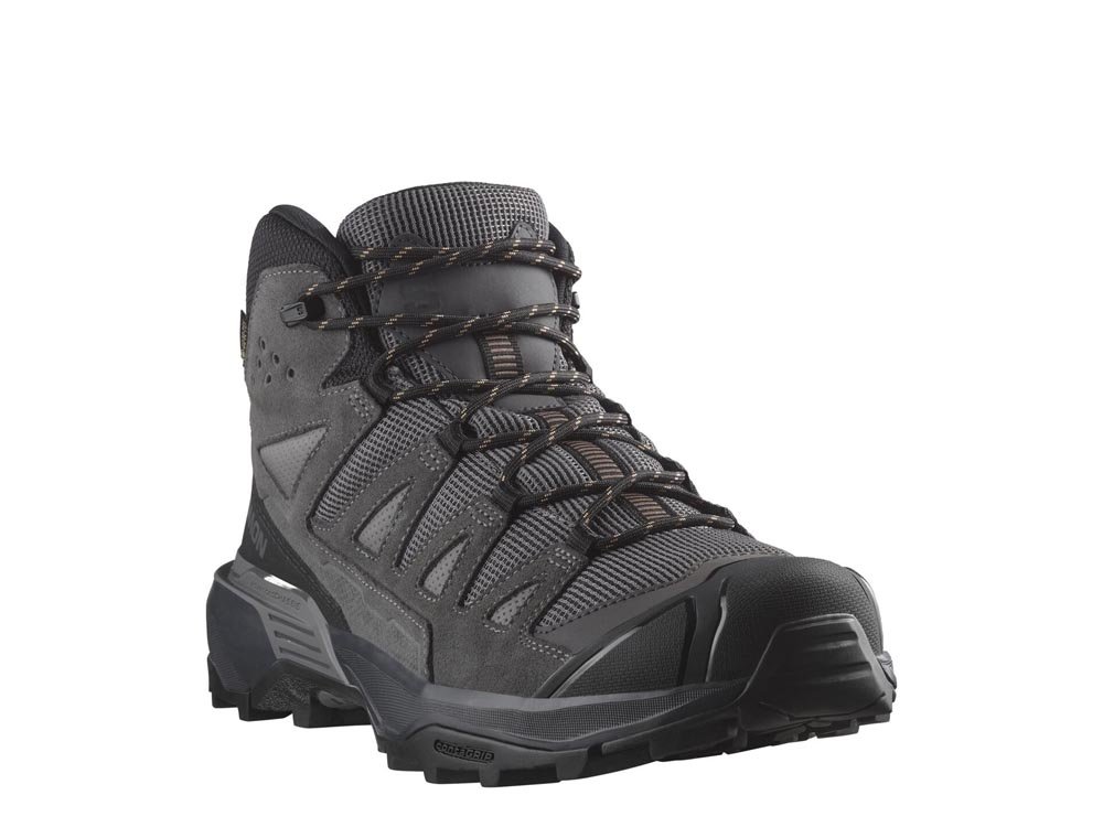 Pantofi sport Salomon X Ultra 360 Leather Mid Gore-Tex M Negru-Gri