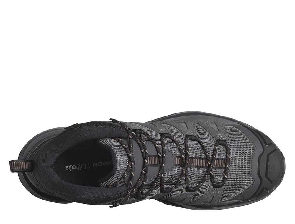 Pantofi sport Salomon X Ultra 360 Leather Mid Gore-Tex M Negru-Gri