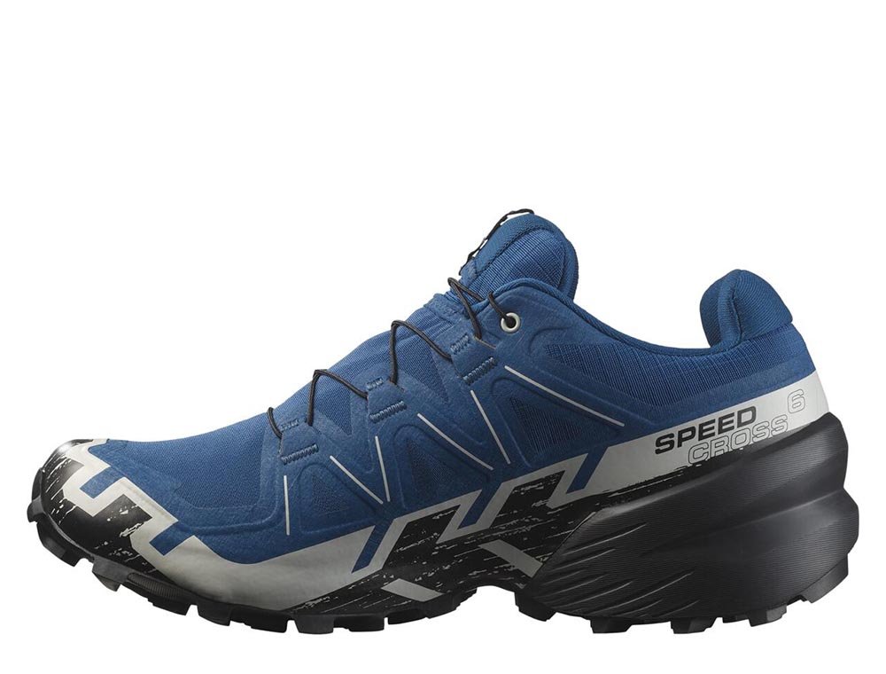 Pantofi Salomon Speedcross 6 Gore-TEX M Albastru-Alb