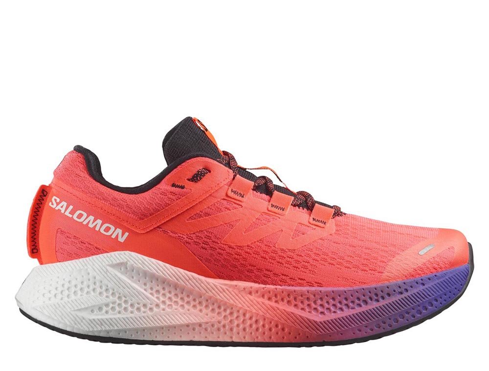 Salomon Aero Glide 3 M Shoes Red-Purple