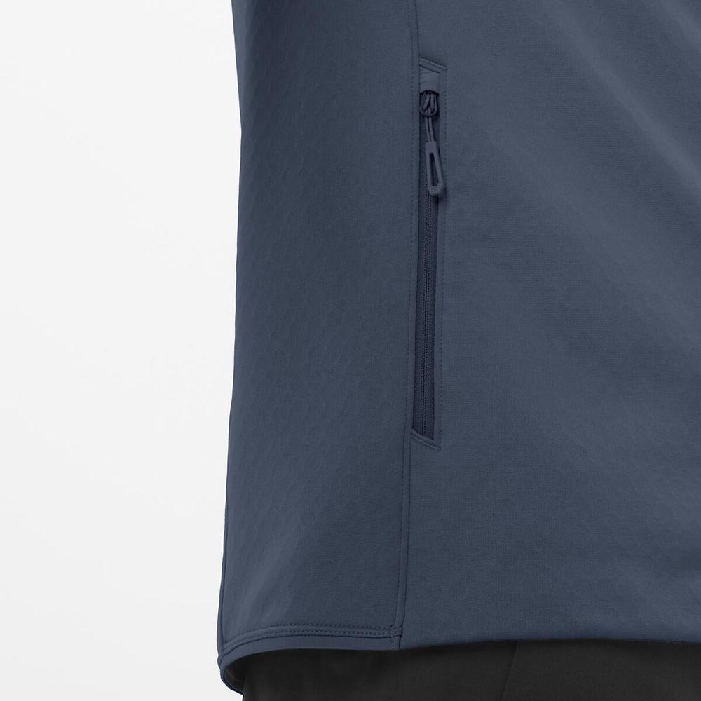 Salomon Outline Warm Fleece M Purple Sweatshirt