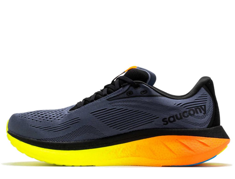 Pantofi Saucony Ride 18 M bleumarin-portocaliu