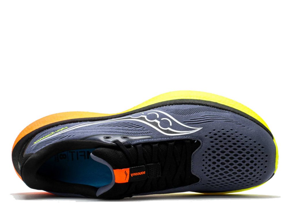 Pantofi Saucony Ride 18 M bleumarin-portocaliu