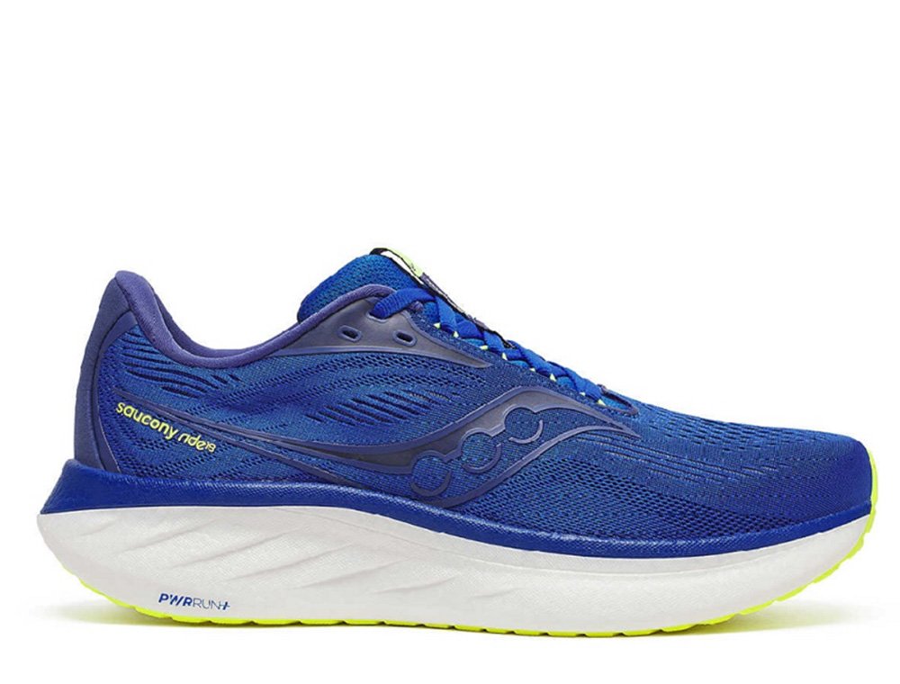 Saucony Ride 18 M Navy Blue Shoes