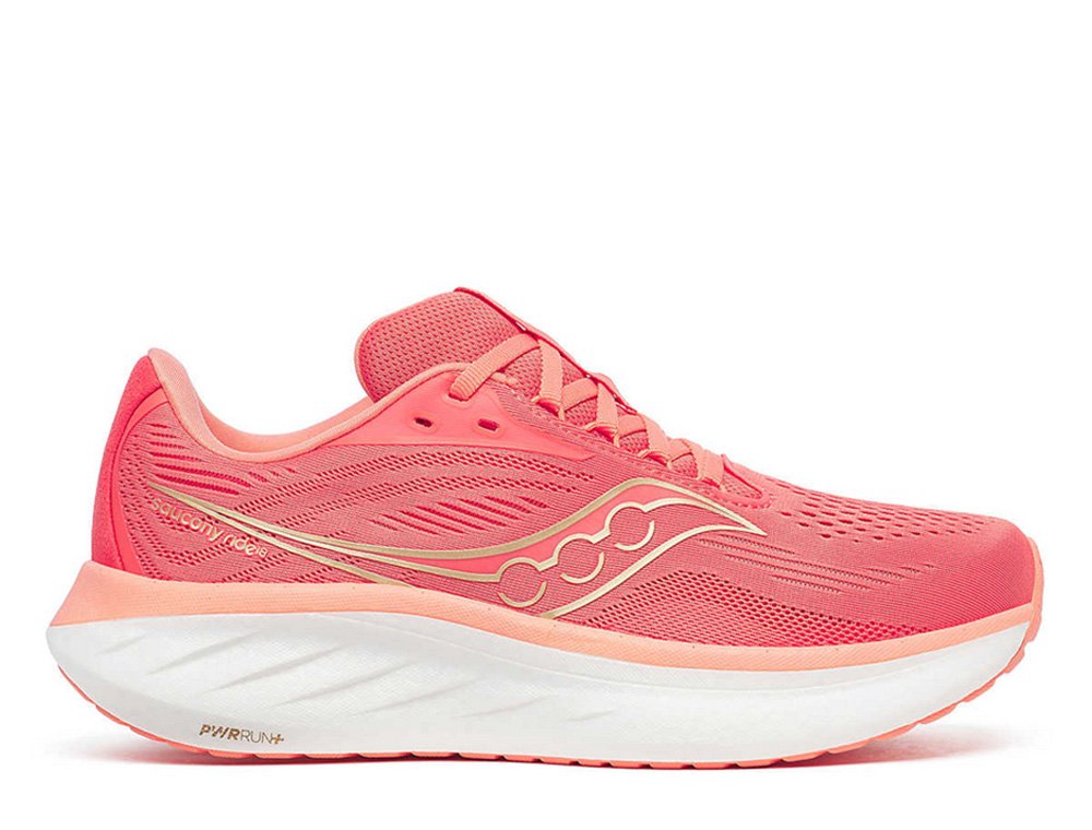 Pantofi Saucony Ride 18 W Coral