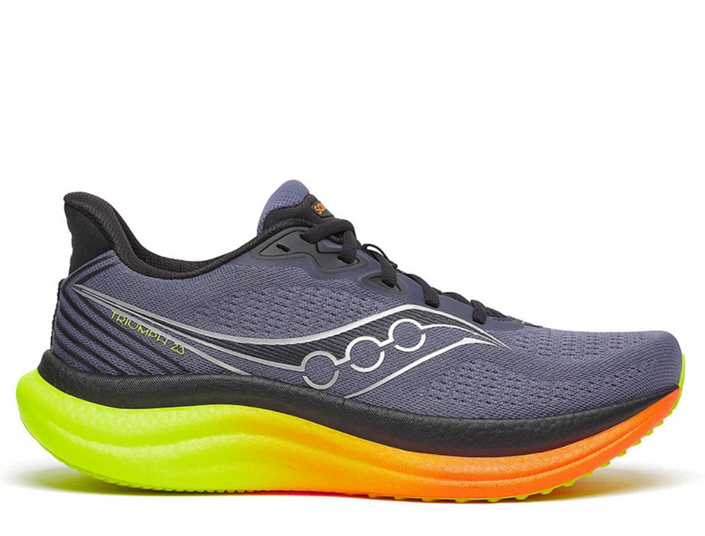 Pantofi Saucony Triumph 23 M Gri-Portocaliu