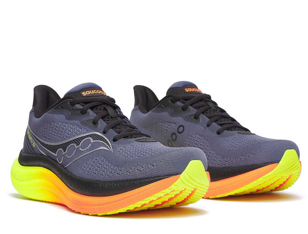 Pantofi Saucony Triumph 23 M Gri-Portocaliu