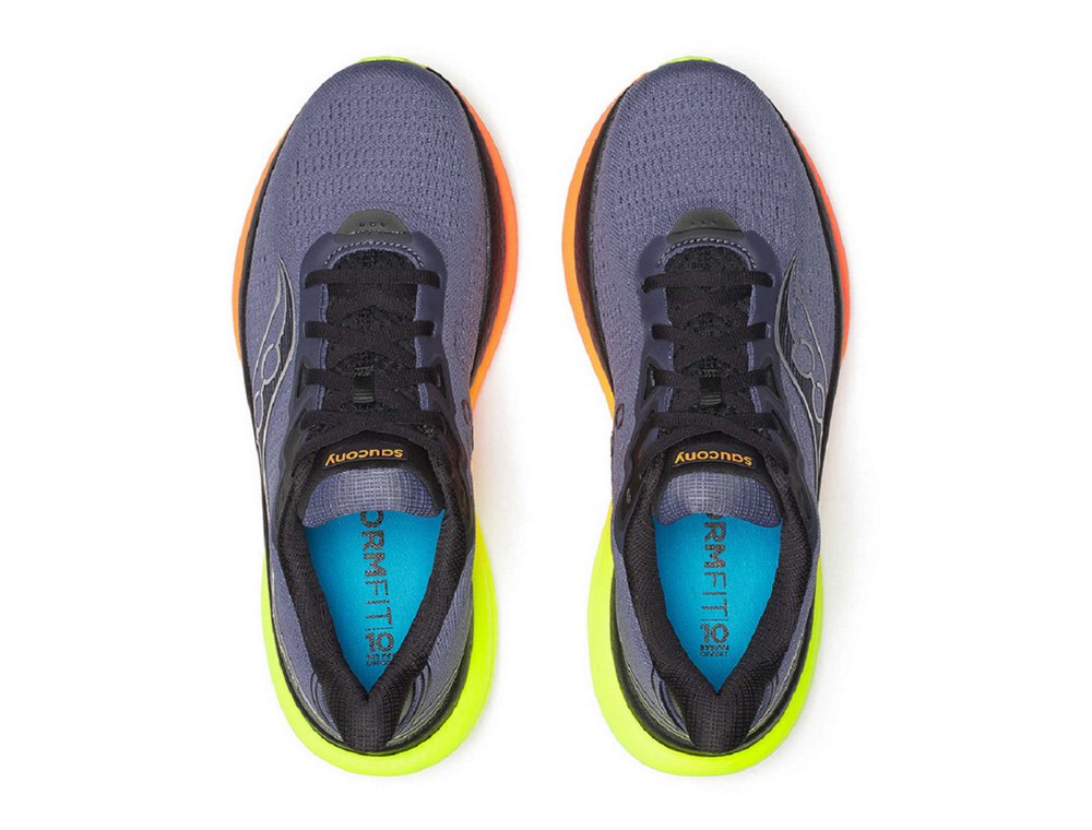 Pantofi Saucony Triumph 23 M Gri-Portocaliu