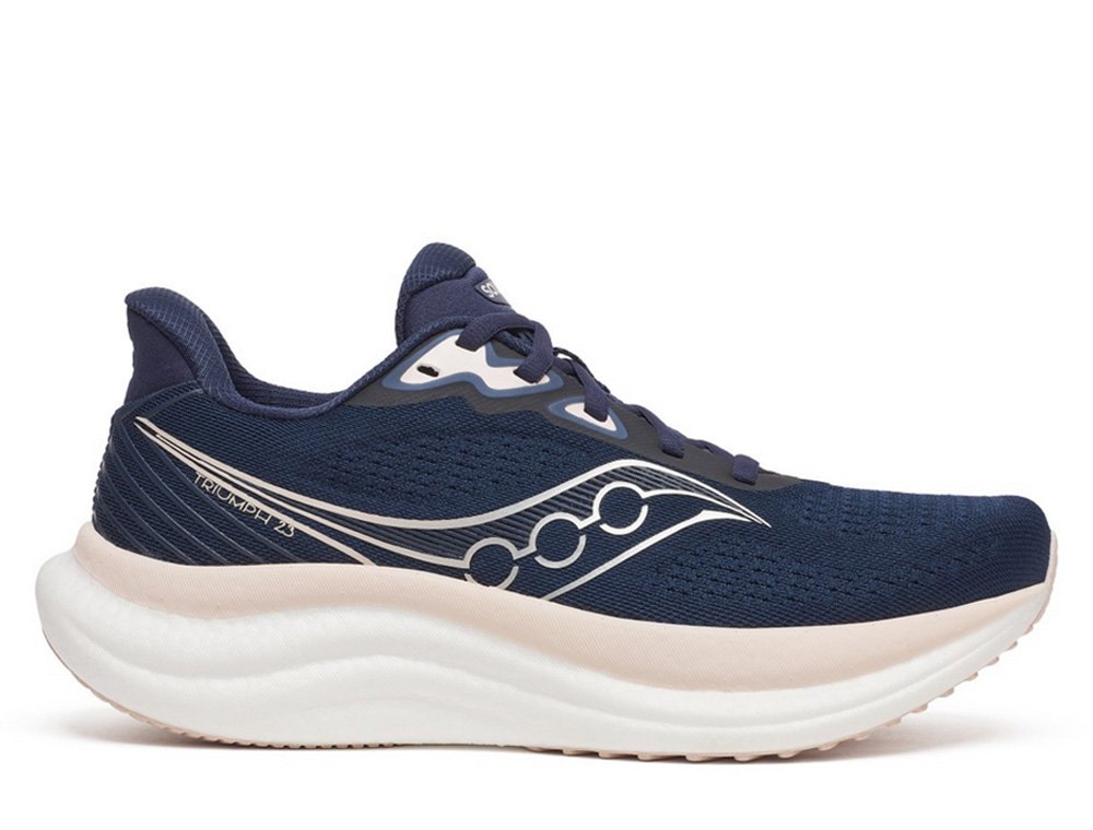 Saucony Triumph 23 W Navy-Pink Shoes
