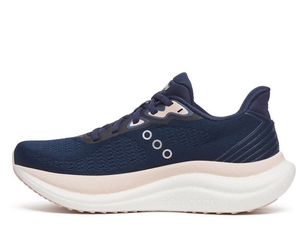 Saucony Triumph 23 W Navy-Pink Shoes