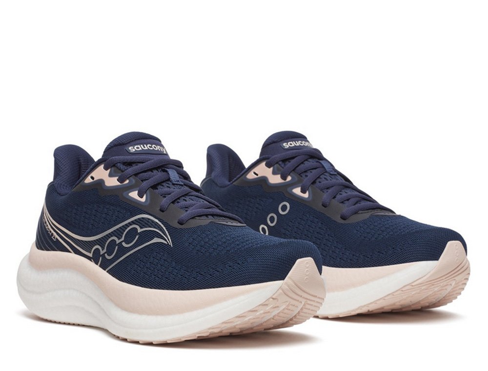 Saucony Triumph 23 W Navy-Pink Shoes