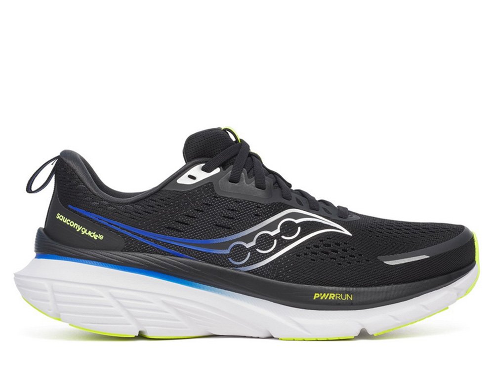 Saucony Guide 18 M Shoes Black/Blue