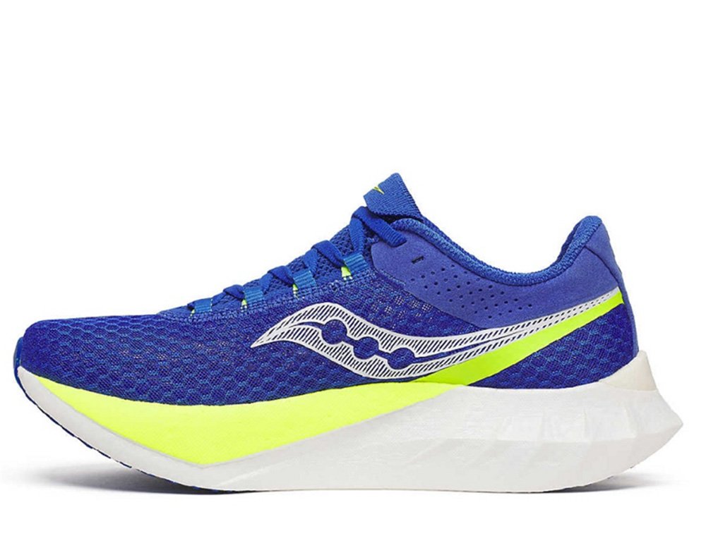 Saucony Endorphin Pro 4 M Shoes Blue-Lime