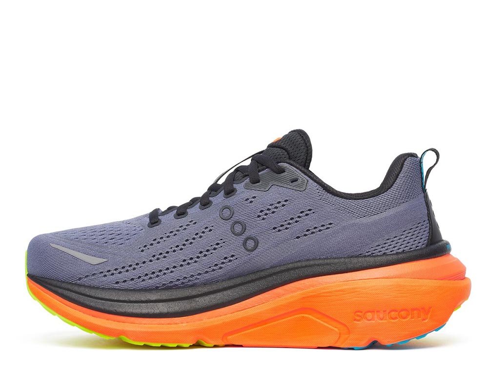 Saucony Hurricane 25 M Shoes Gray-Orange