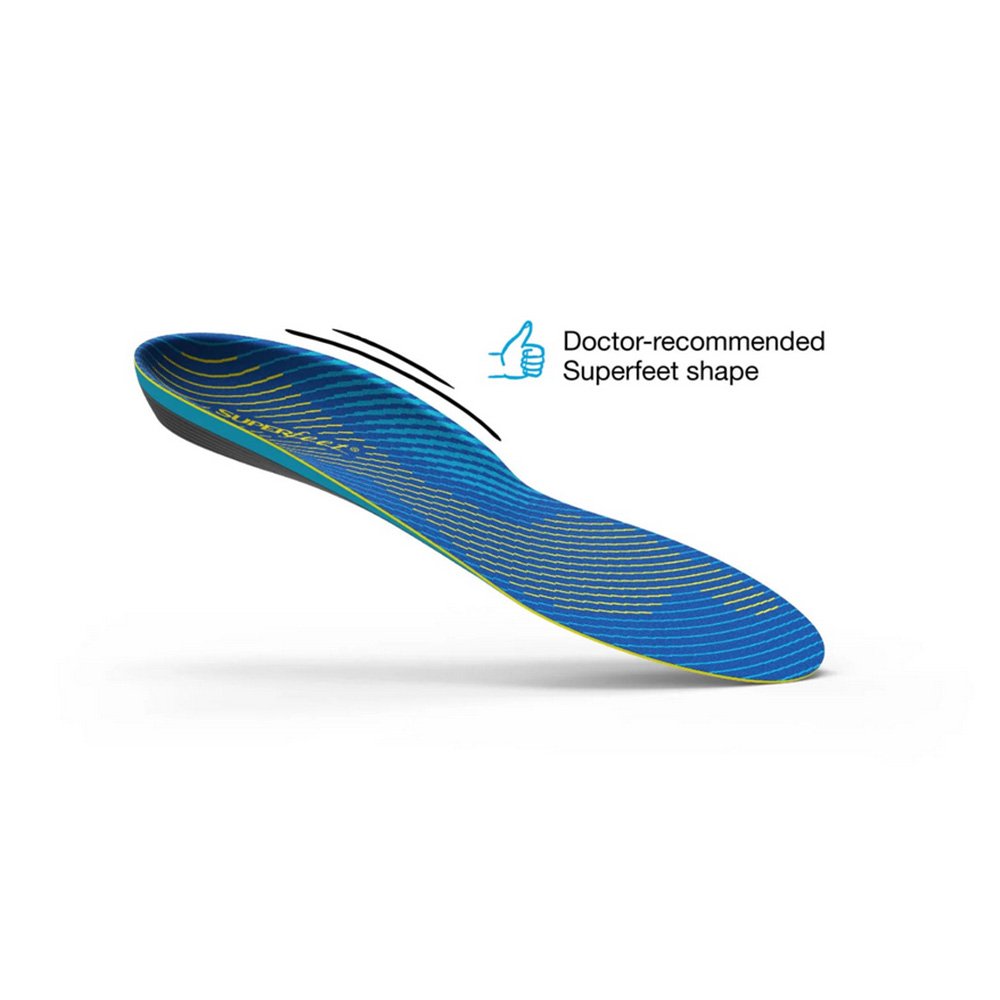 Superfeet Active Support Medium Arch V2 U Insoles Blue